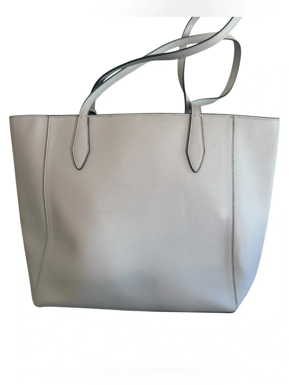 Kate Spade Saffiano Leather Platinum Dana Tote